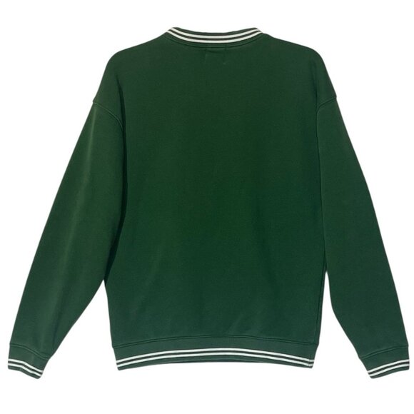 Disney Winnie The Pooh Green Embroidered Long Sleeve Pullover Sweatshirt - Picture 2 of 10